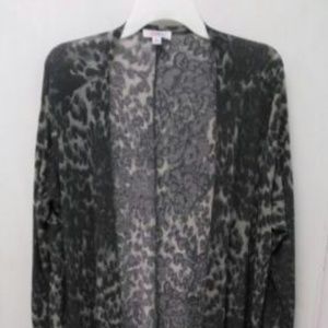 Lularoe gray leopard Sarah